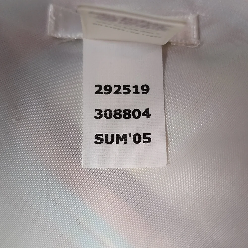 Y2K Vintage Plaid Empire Waist 100% Silk Sleeveless Blouse Medium - Picture 8 of 8